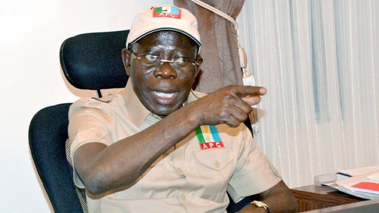 Election: APC will deepen development in Edo – Oshiomole