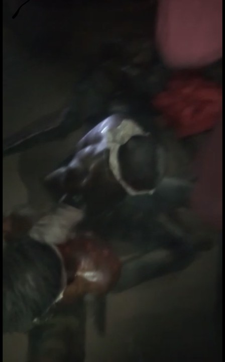 #Lagosunrest: Ikotun robbers caught and tortured (Video)