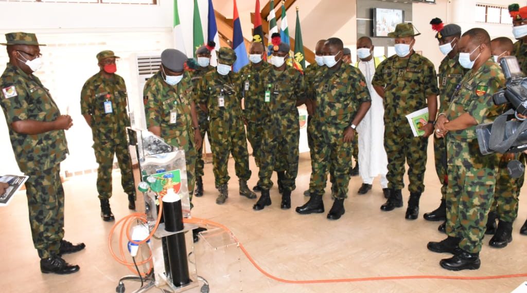 Nigerian Defence Academy produces ventilators to curb COVID-19 (Photos)