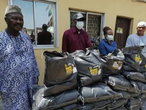 COVID 19: Surulere LG donates food items to widows, aged