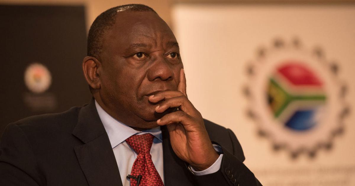 South African President, Ramaphosa to face motion of no confidence