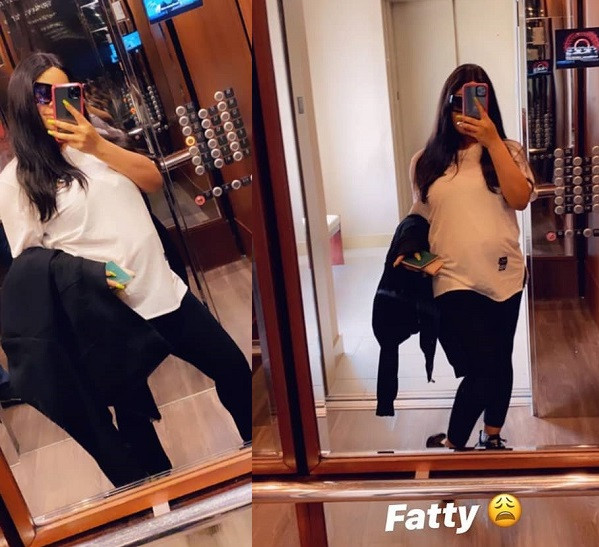 BBNaija's Nina shows her baby bump in new photos