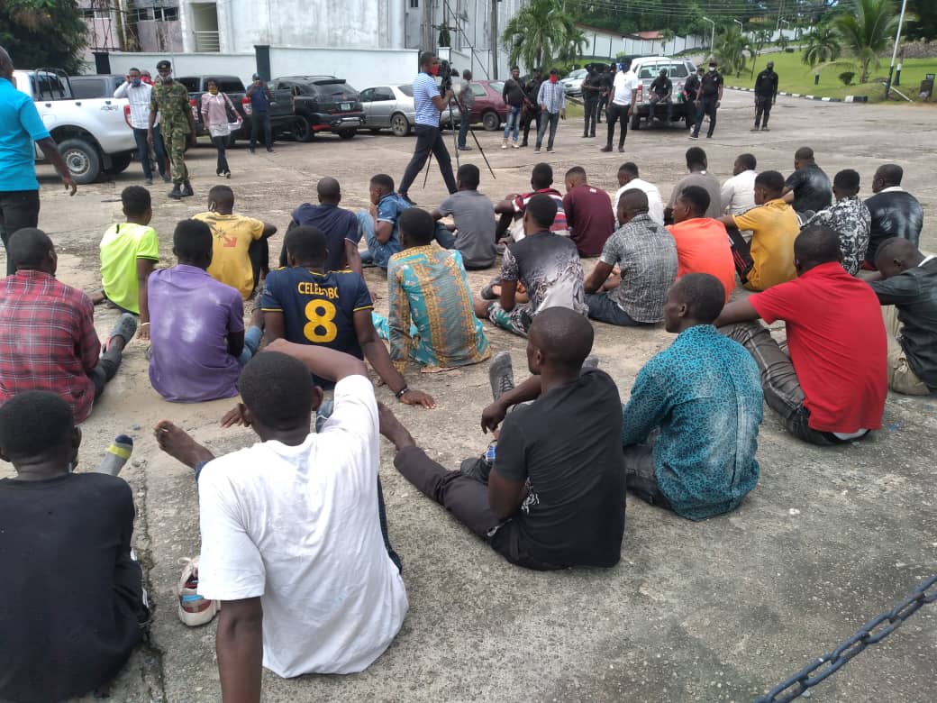 Navy hands over 42 suspected cultists to C/River Gov’t