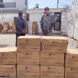 Opay donates 40,000 face masks to Lagos