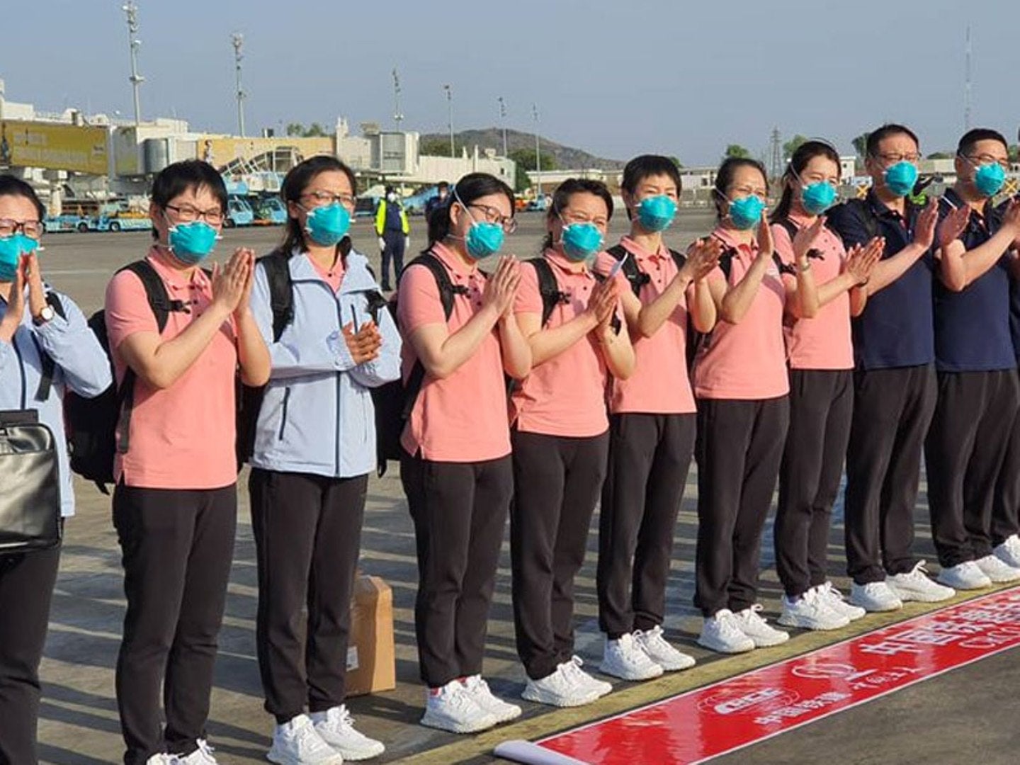 COVID-19: 15 Chinese medical experts are in our care — CCECC