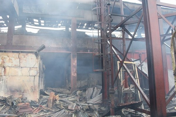 Oba market in Benin gutted by fire (Photos)