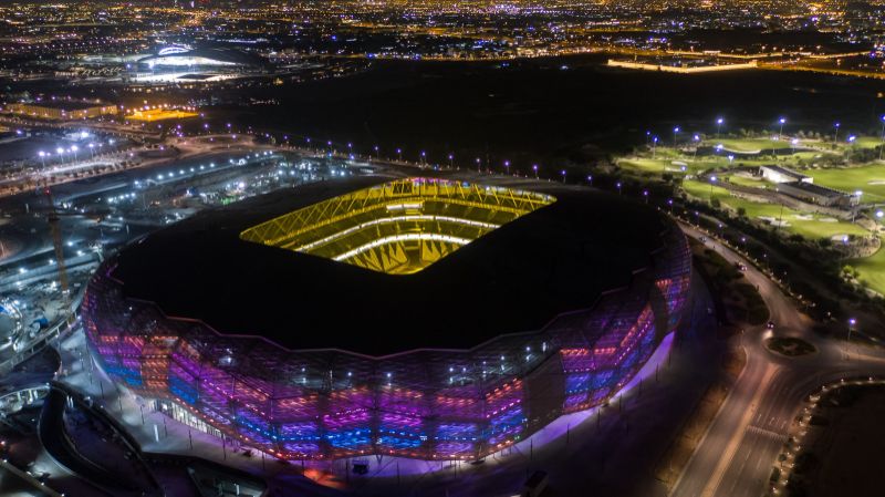 Qatar dedicates new stadium to COVID-19 frontline workers