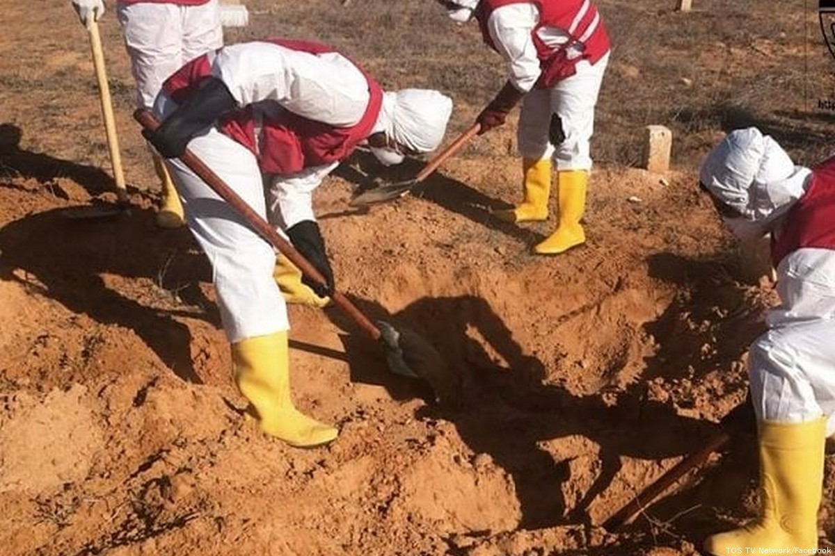 Mass graves found in Libyan city outside capital