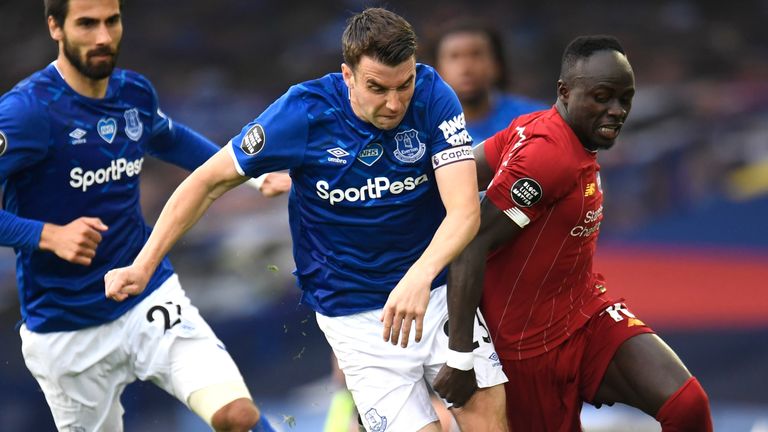 EPL leaders Liverpool held at Everton in goalless derby