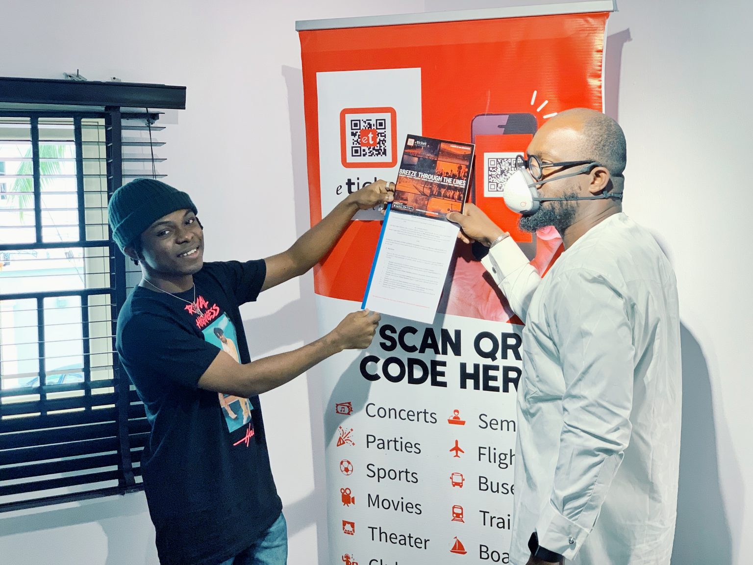Haekins bags ambassadorial deal worth N10 million with eTicket Solutions