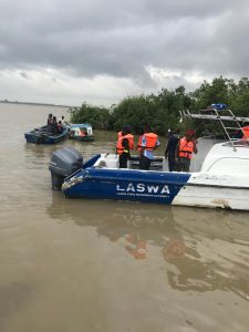 10 escape death as boat capsizes in Lagos
