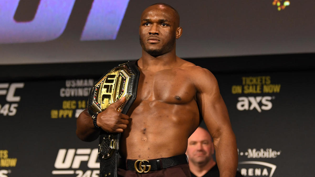 Buhari salutes Kamaru Usman for retaining UFC title