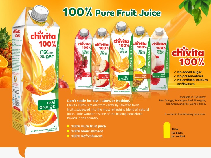 Chivita introduces new Chi Exotic and Chivita ice tea cans to Nigeria