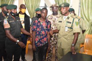 Military hands over fleeing inmate to NCoS in Plateau