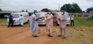 Kwara distributes 3 ambulances to state hospitals