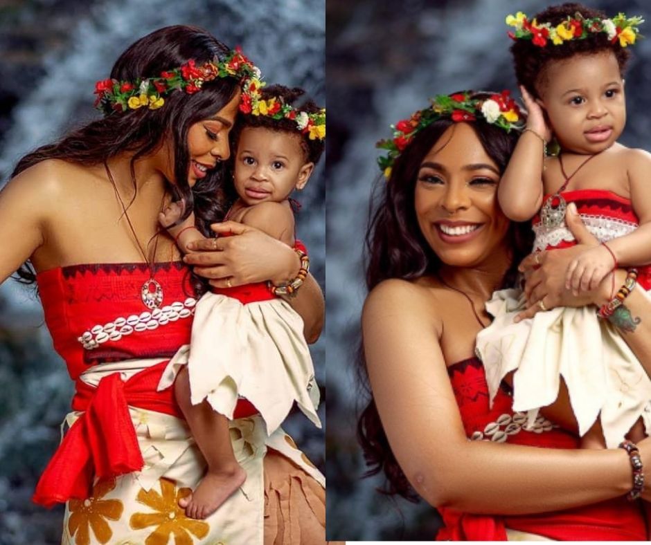 TBoss celebrates daughter's one-year-old birthday with beautiful photos