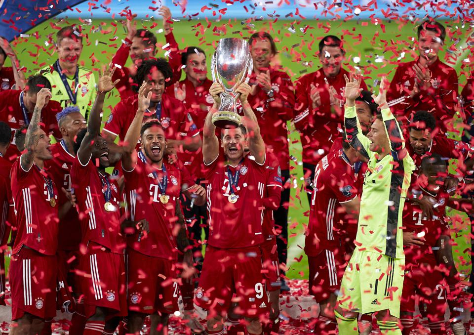 Bayern Munich complete quadruple with Super Cup win over Sevilla