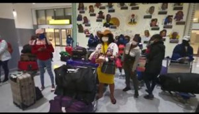 27 stranded Nigerian girls evacuated from Lebanon arrive Abuja