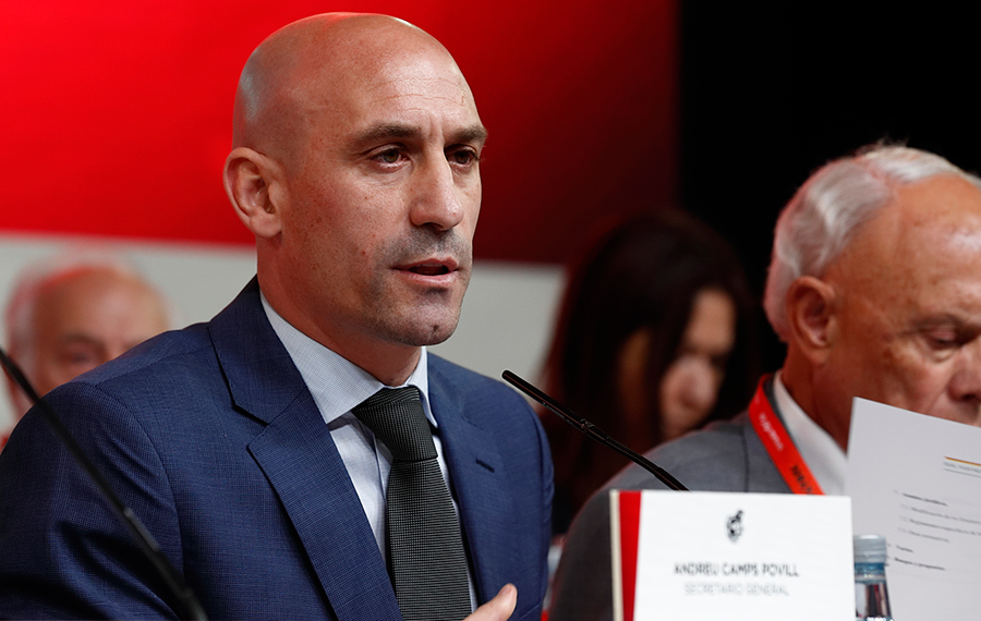 Rubiales re-elected Spanish football federation president