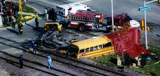 Driver dies in New Zealand after school bus, train collide