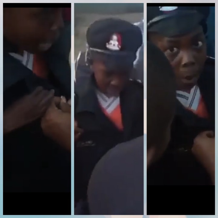 Young boy dressed up as DPO by hoodlums in Imo (Video)