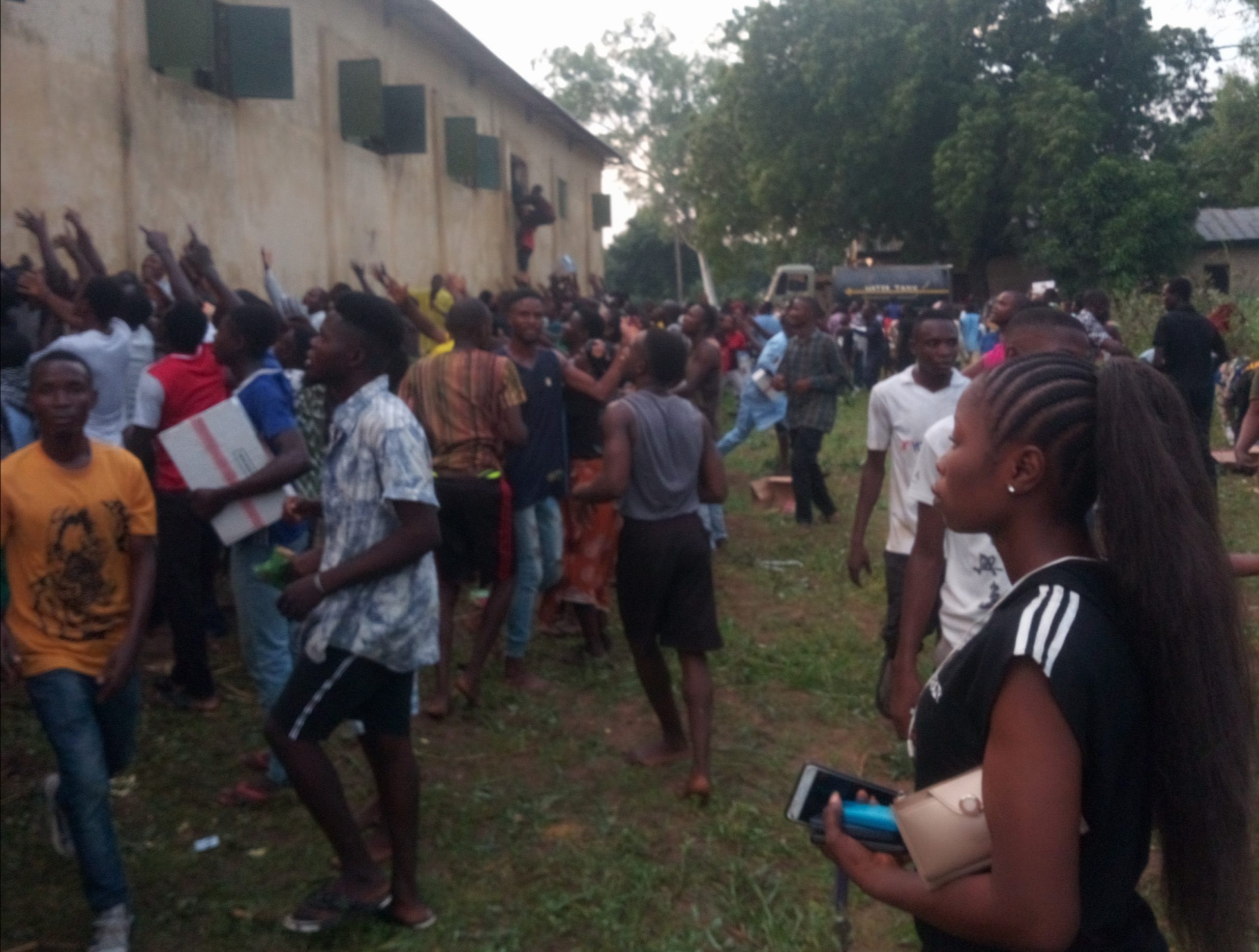 EndSARS: Irate youths vandalise Taraba Radio, loot property