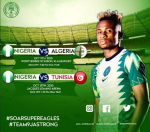 Nigeria-Algeria friendly match gets new venue