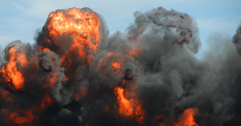 BREAKING: Gas plant explodes in Lagos