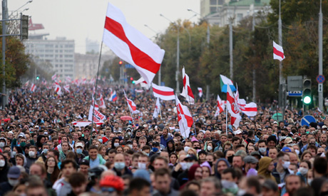 Over 500 detained at latest protests against Lukashenko in Belarus