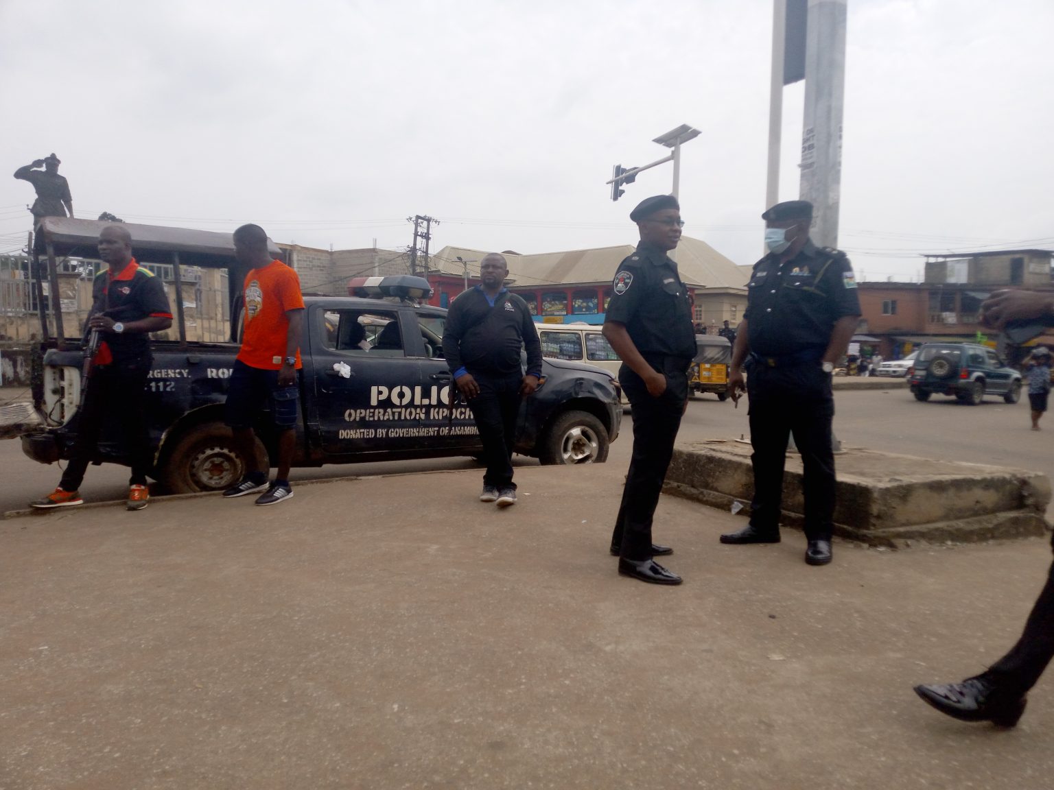 Police return to regular operations in Anambra, urge calm