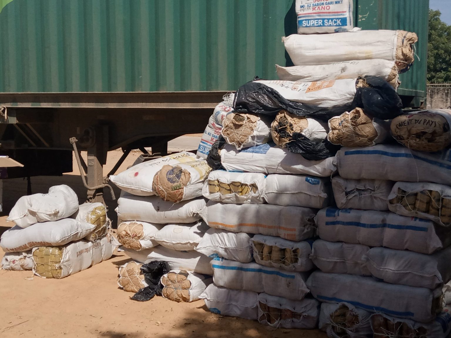 Two-time female convict arrested with 576kgs of cannabis savita in Kano