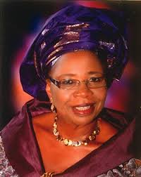 Buhari greets Nigeria’s first female governor, Virgy Etiaba, at 78