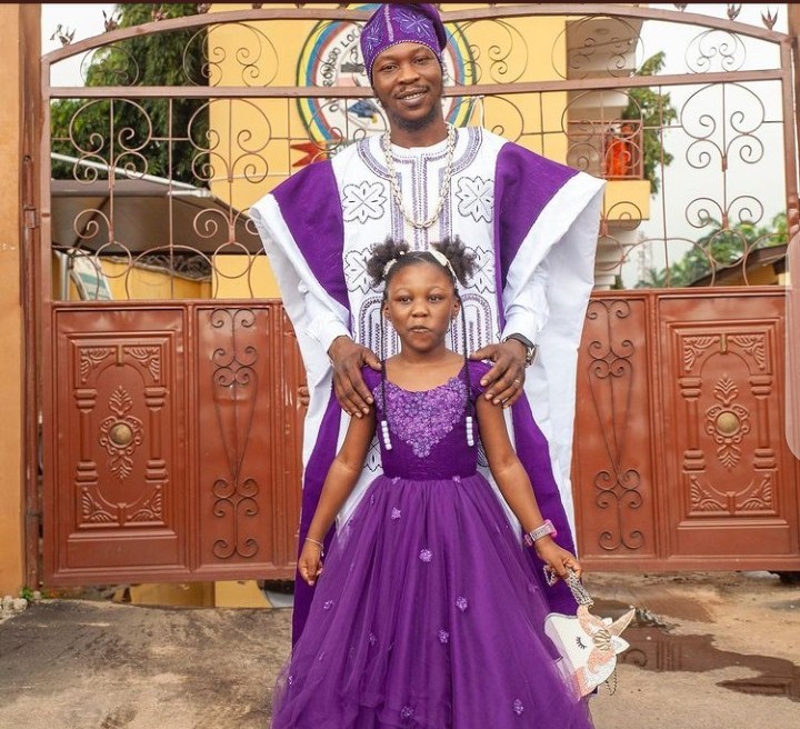 Seun Kuti celebrates his daughter, Adara as she turns 7