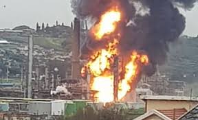 Explosion rocks Engen oil refinery in South Africa’s Durban