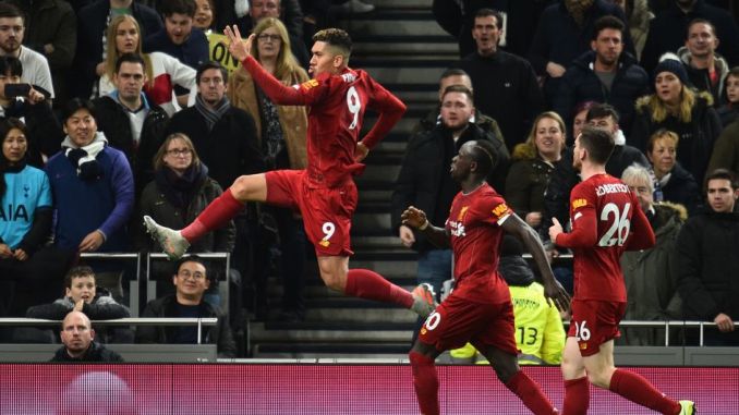 Liverpool return to EPL top four after whacking Tottenham
