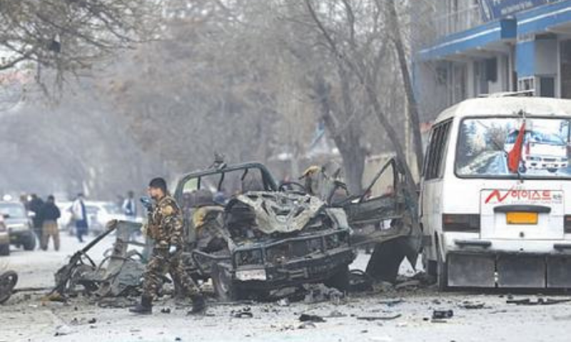 Kabul bombing kills spokesman for state-sponsored security firm