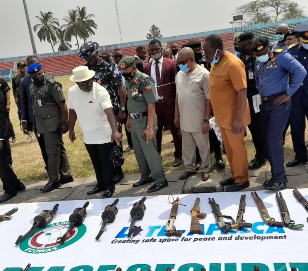 EU-ECOWAS, LITE Africa begin destruction of 260 arms, 5510 weapons in Calabar
