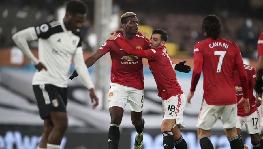 Pogba stunner sends Man Utd top with win at Fulham