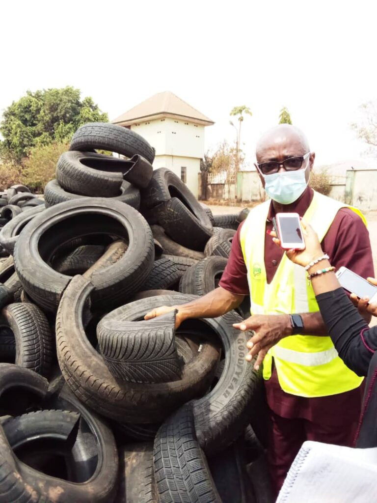 SON destroys over 6000 expired, substandard tyres