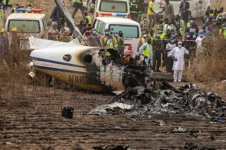 Plane crash: NAF announces names of victims