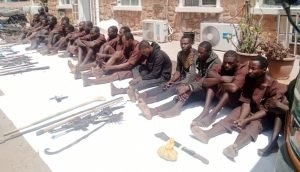 Military arrest 23 suspected kidnappers, armed robbers in Plateau