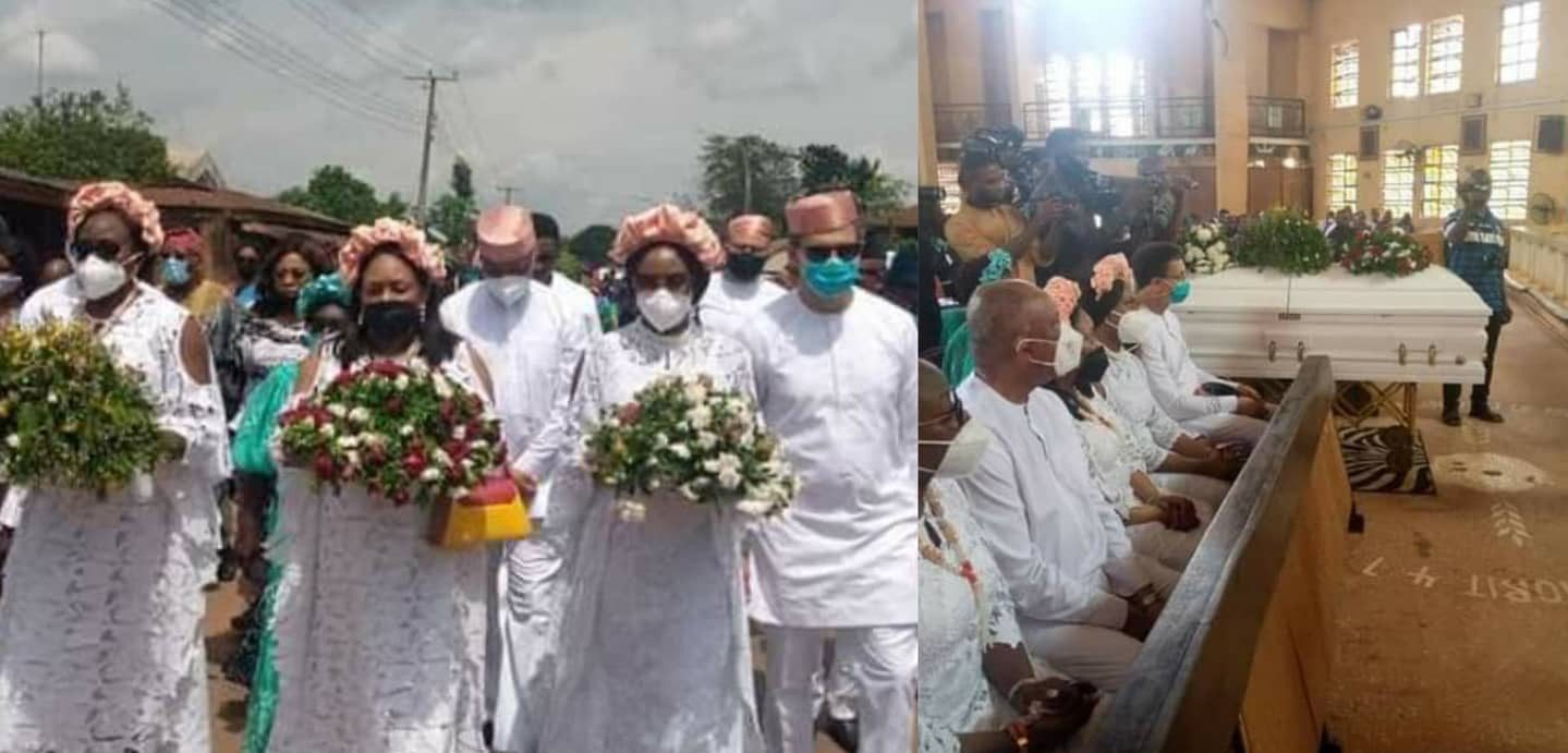 Photos from Chimamanda Ngozi Adichie's mother's burial