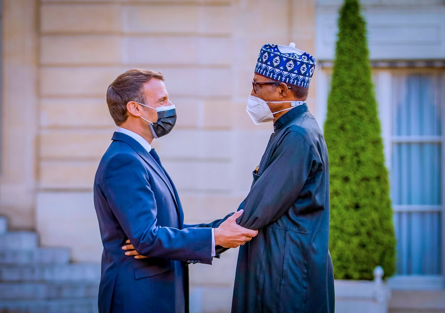 Buhari, Macron agree to cooperate on fight against insecurity