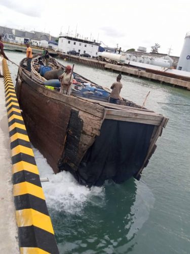 Navy arrests vandals with 210,000 litres of diesel