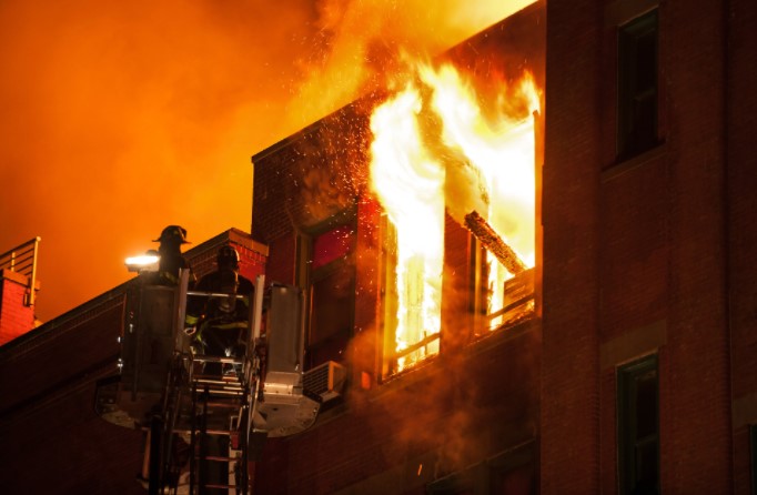 Fire breaks out in China’s historic town