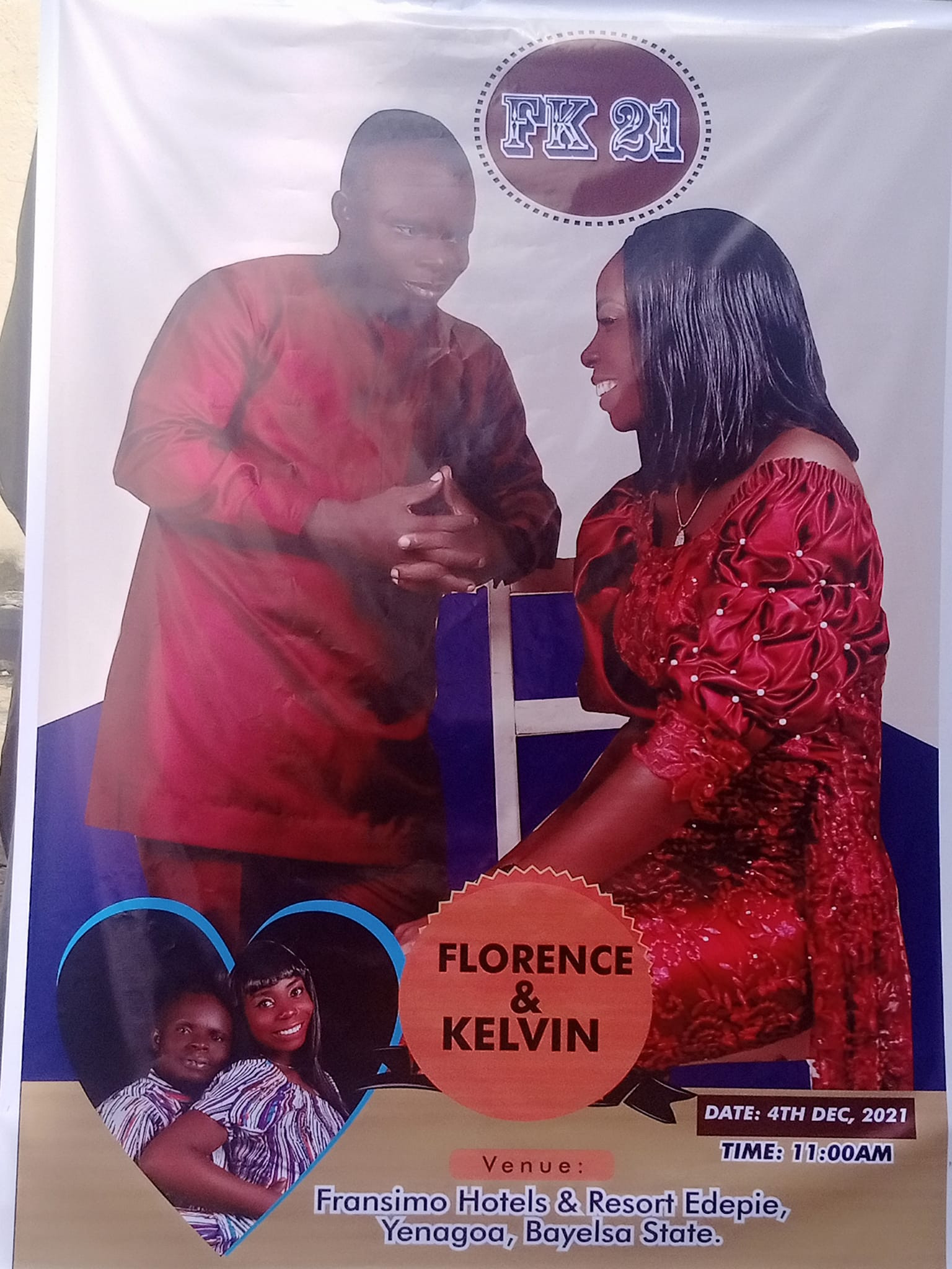 Keme and Florence wed: Groom's father died in a crash