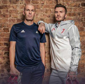 David Beckham and Zinedane Zidane