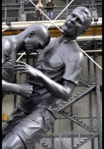 Zidane headbutt statue 