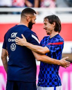 Modric and Benzema 