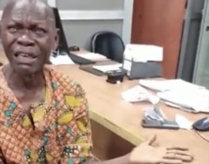 Naira scarcity: Elderly man weeps as he can't access money to buy drugs. CBN, banks adamant